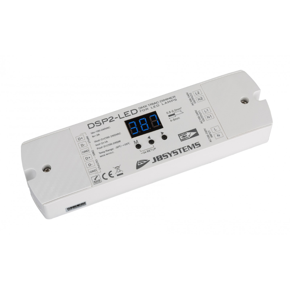 DSP2-LED Triac dimmer/switch pack