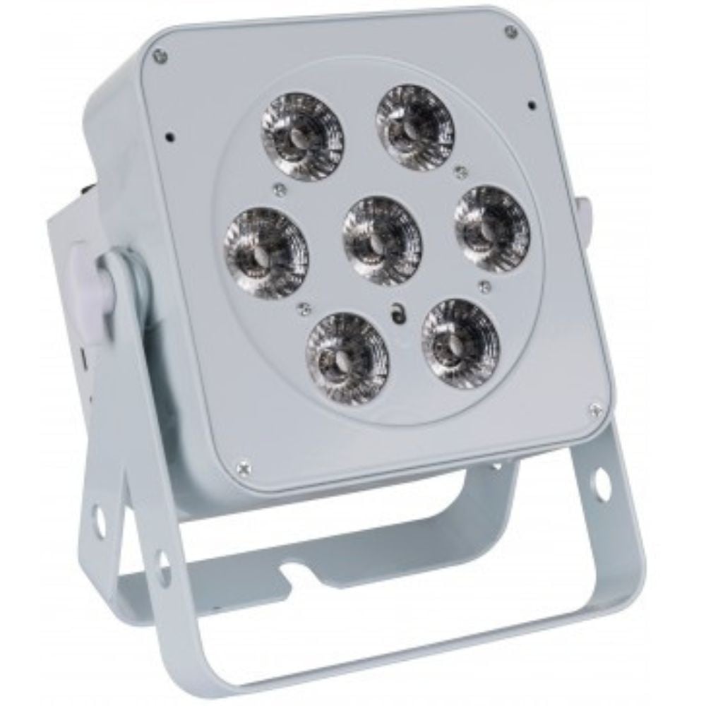 JB Systems LED Plano 7FC-White LED-par 7x 8W RGBW