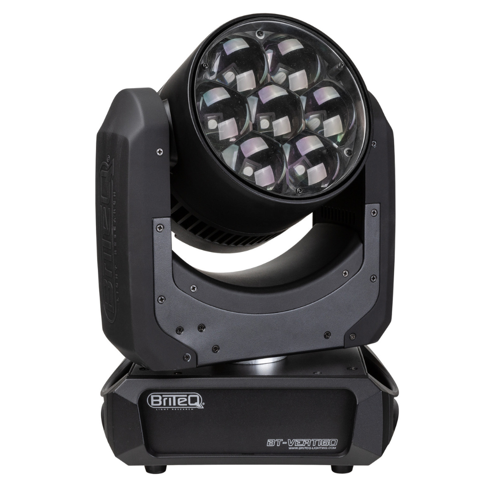 Briteq BT-VERTIGO LED moving head 7x 60W RGBL