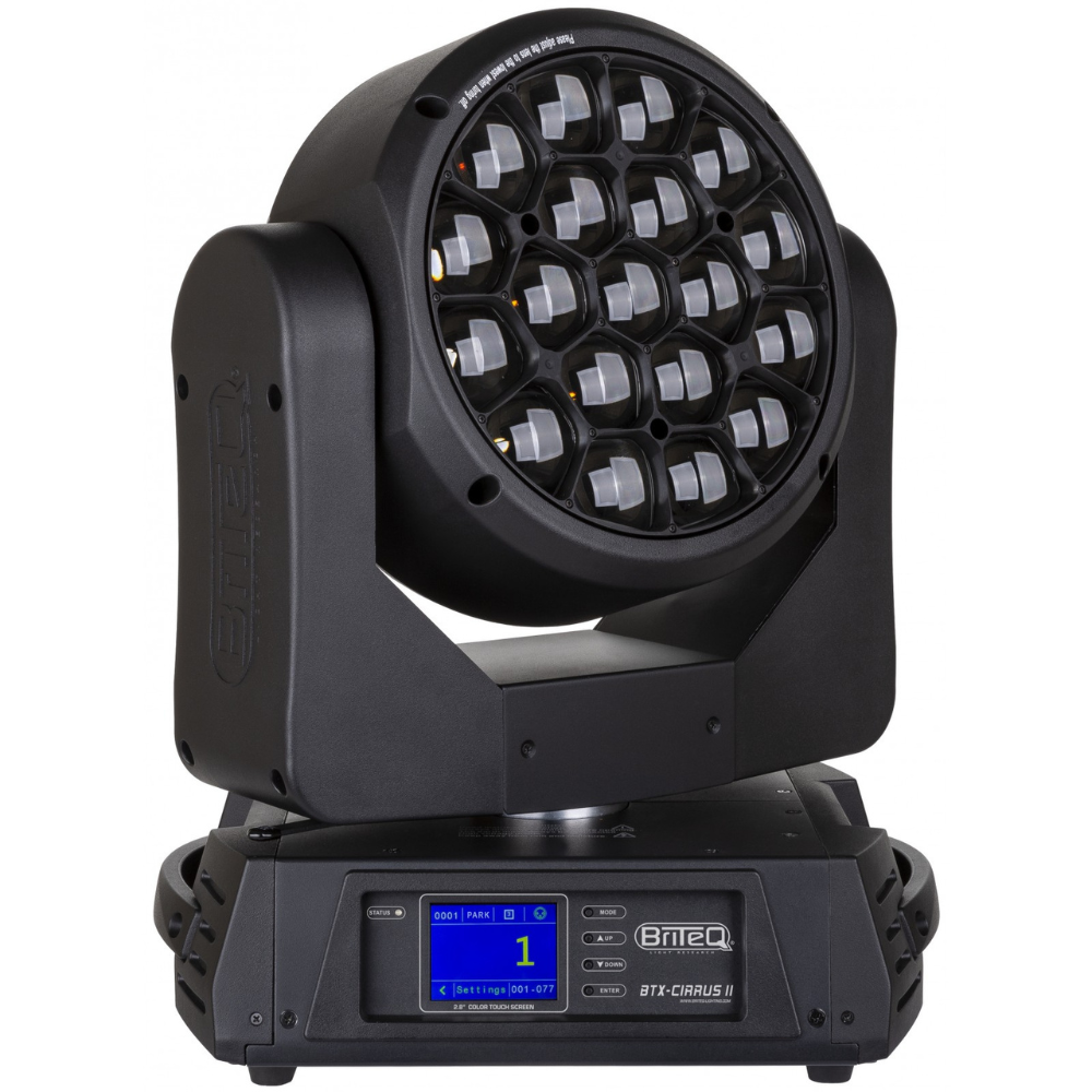 Briteq BTW-CIRRUS II LED moving head 19x 30W OSRAM RGBW
