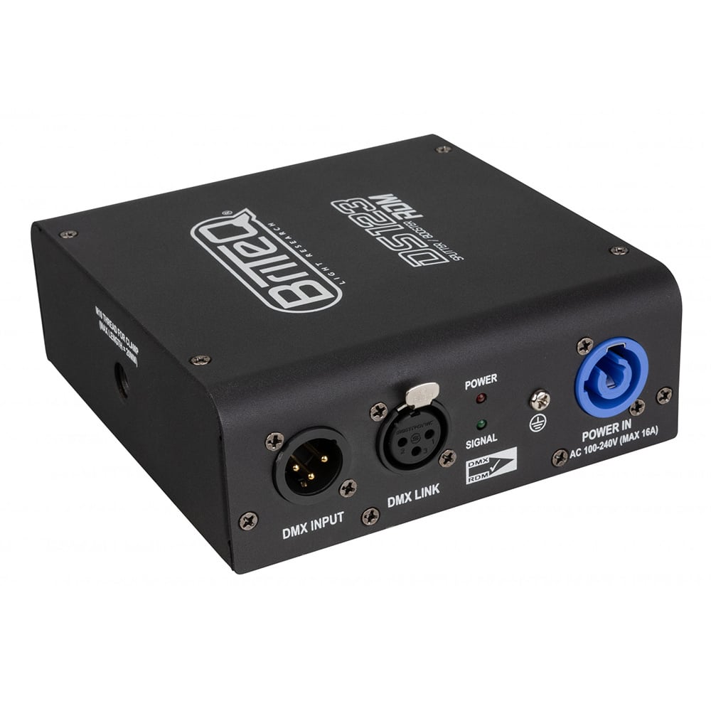 Briteq DS123-RDM DMX-Splitter PowerCON / XLR 3pin (RDM compatibel)