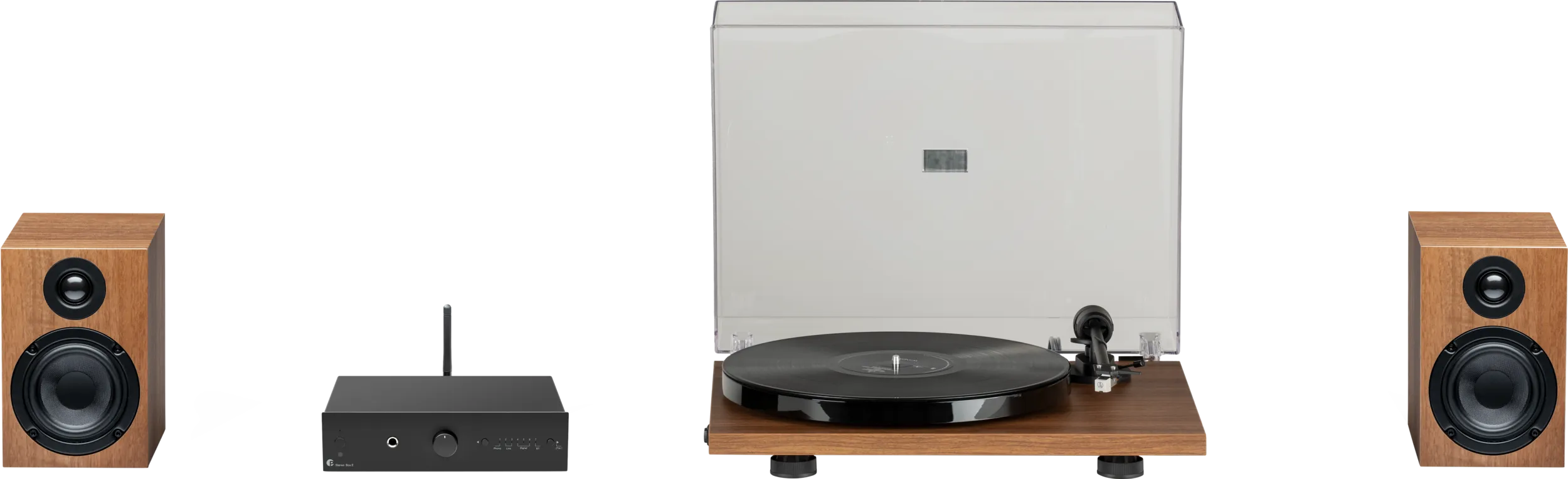 Pro-Ject Stereo Set E Phono Bruin