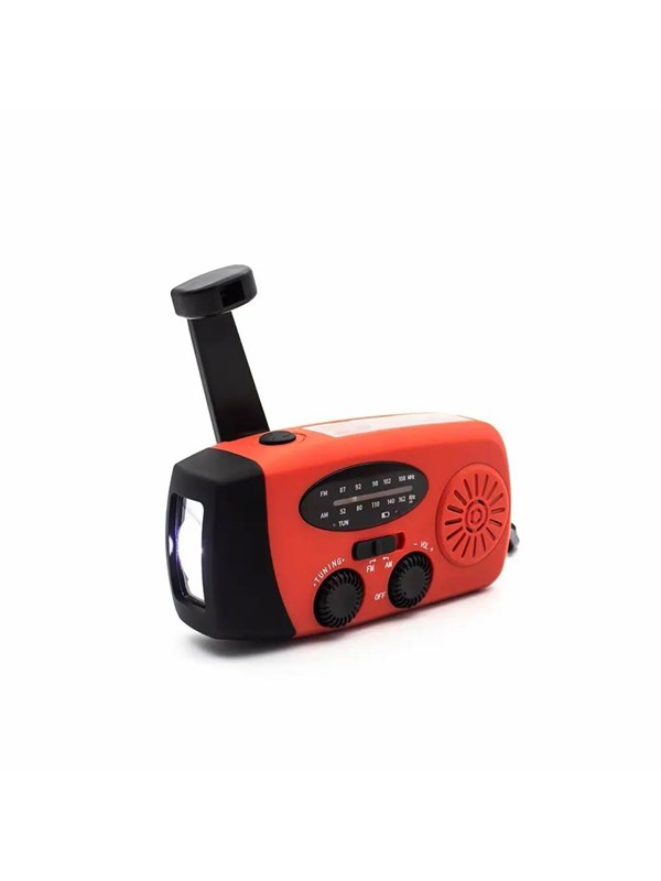 Denver SCR-2005 - Emergency Radio - Solar - Dynamo - 2000mAh Powerbank - AM/FM