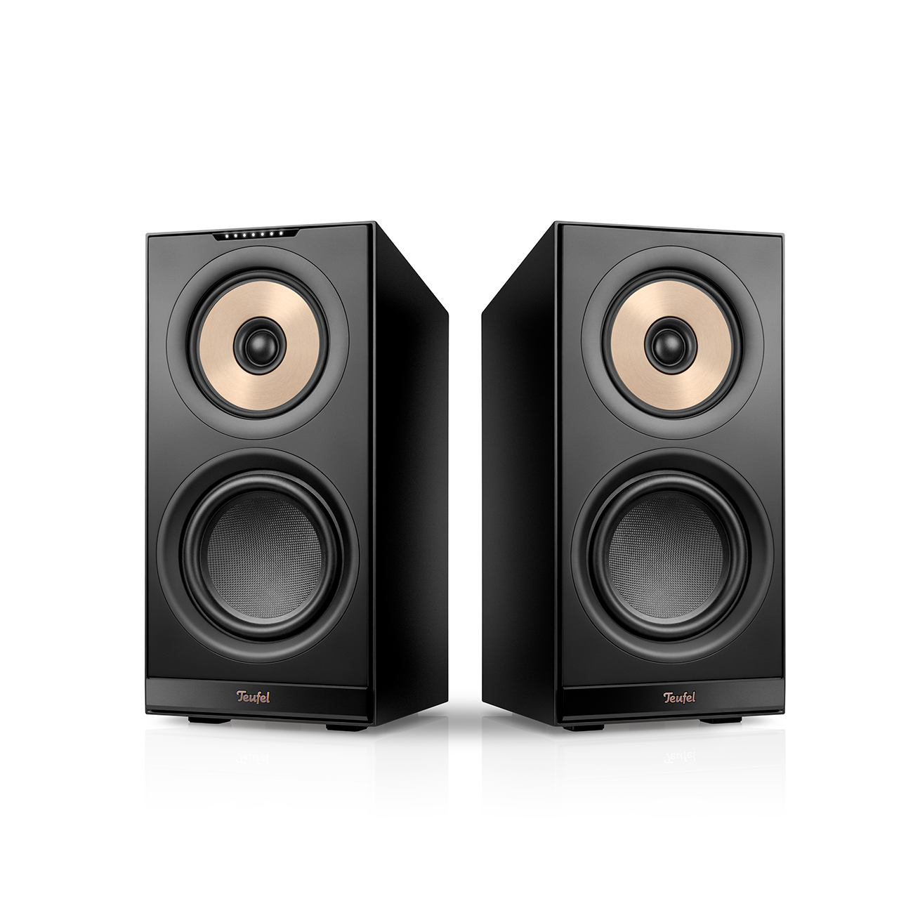 Stereo M 2 Wifi Streaming Vloerluidsprekerpaar Geïntegreerde Versterker 3-kanaals systeem Zwart
