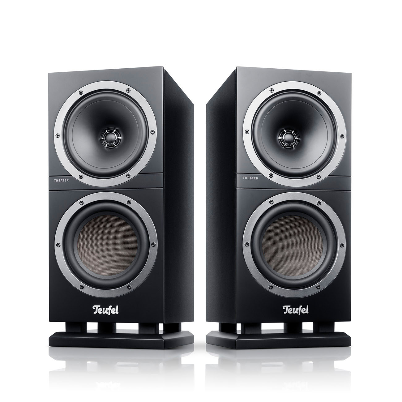 Theater 500S Stereo speakerpaar 50 Watt per kanaal Zwart