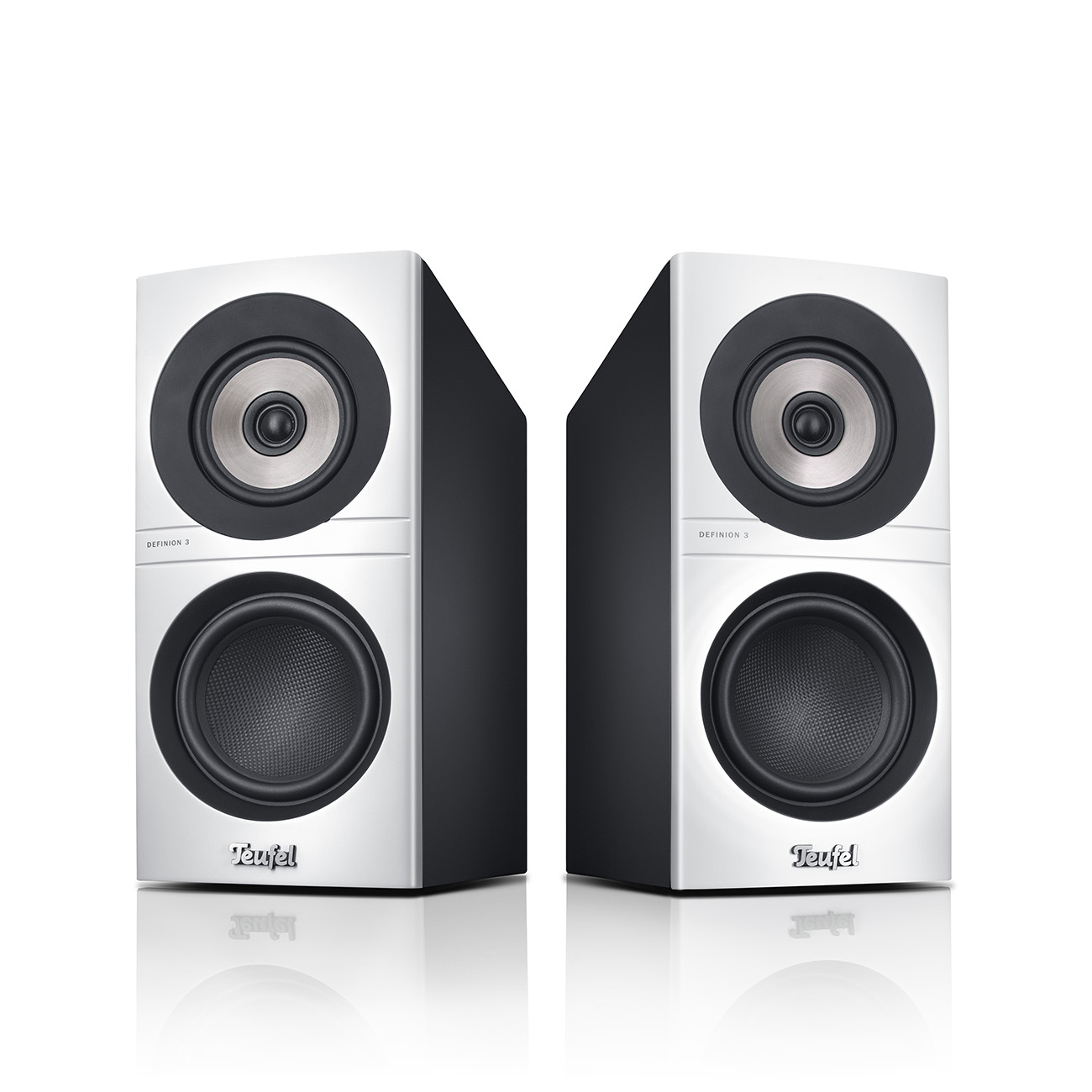 Definion 3S 3-kanaals ontwerp High-end stereo speakers Nauwkeurige bas Wit/Zwart