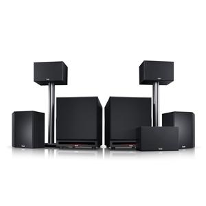 Teufel SYSTEM 6 THX 5.2-Set Zwart