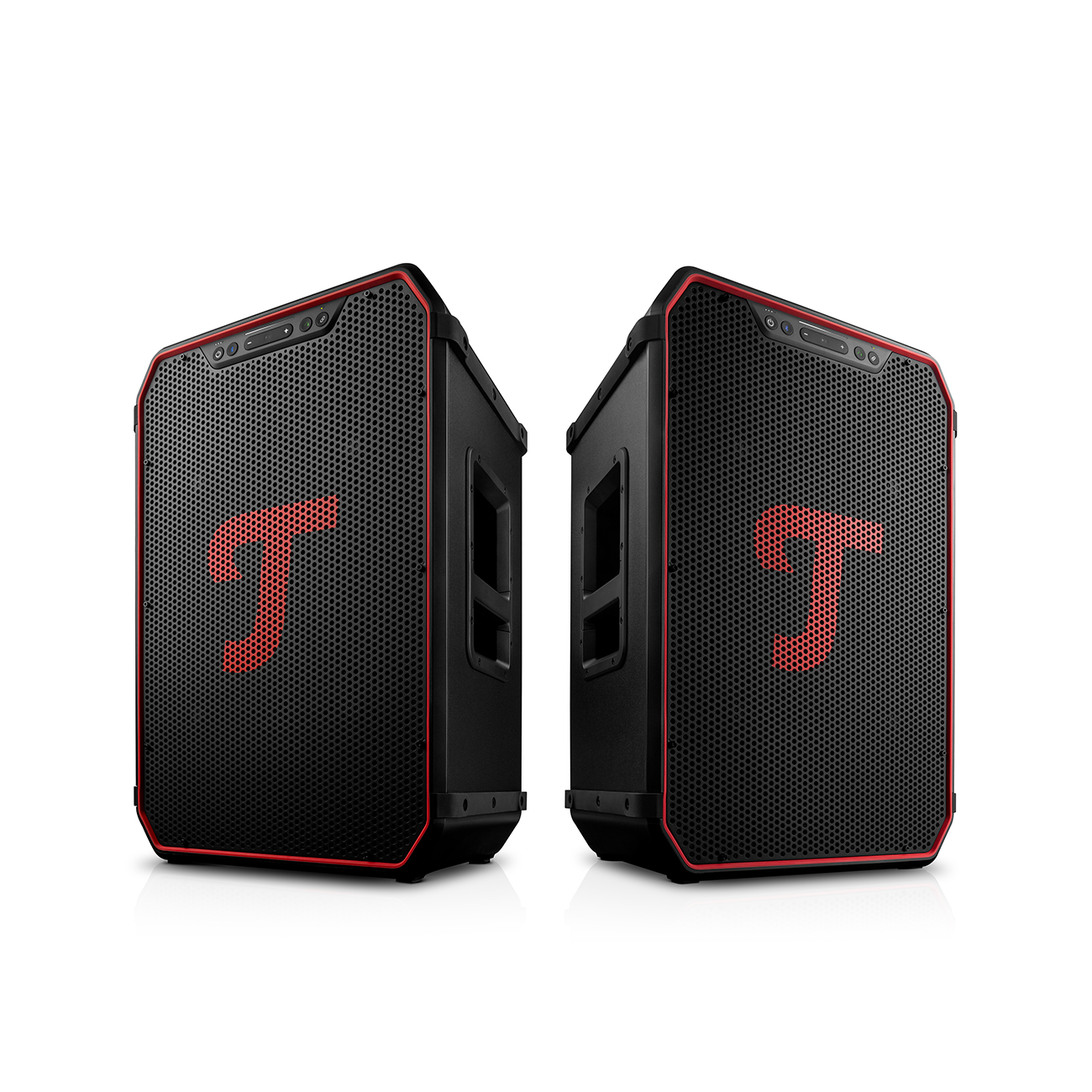 Teufel ROCKSTER NEO stereoset Set van 2 bluetooth-speakers Partyspeaker Portable 36 uur speeltijd 130 dB