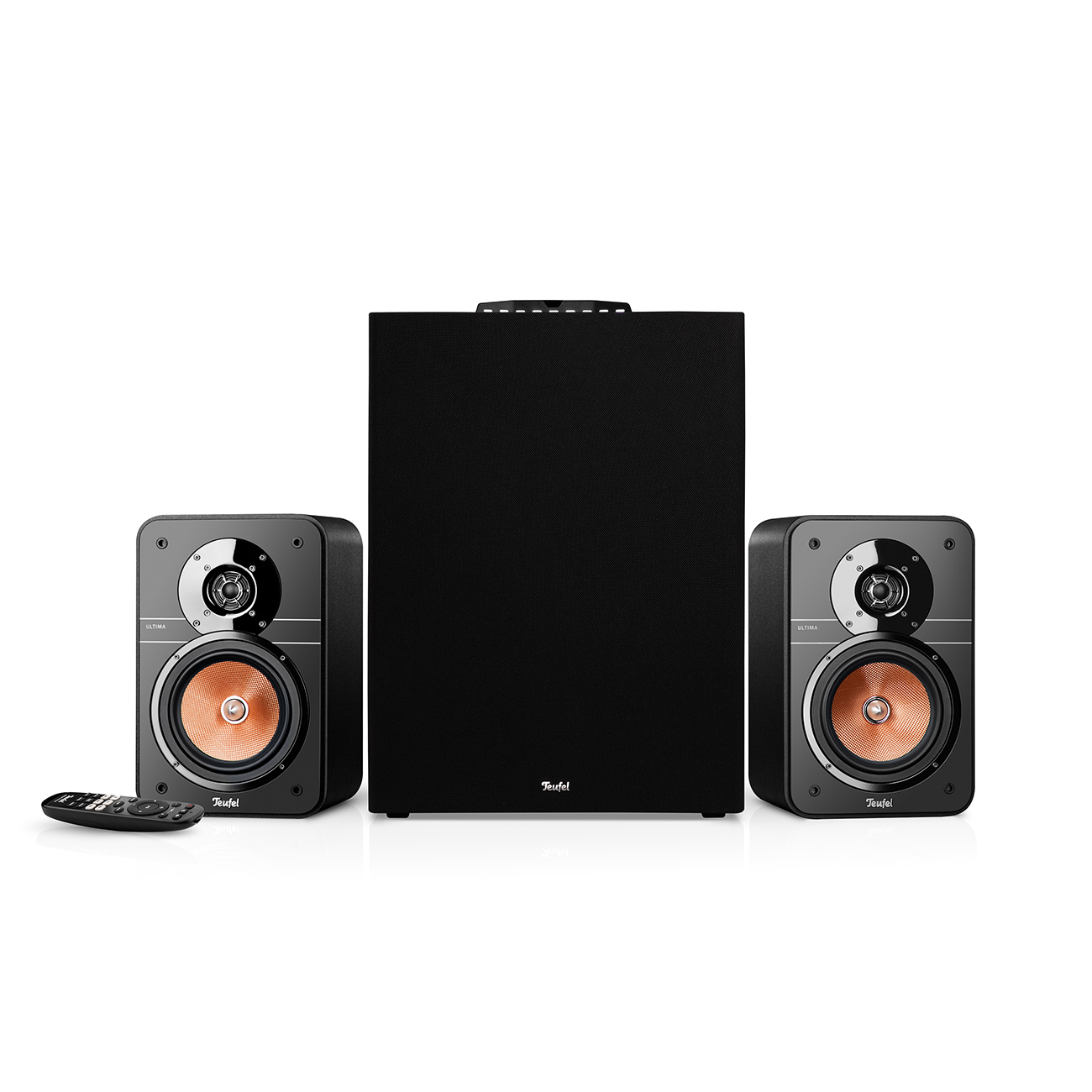 Teufel ULTIMA 20 CONCEPT Power Edition 2.1 set Zwart