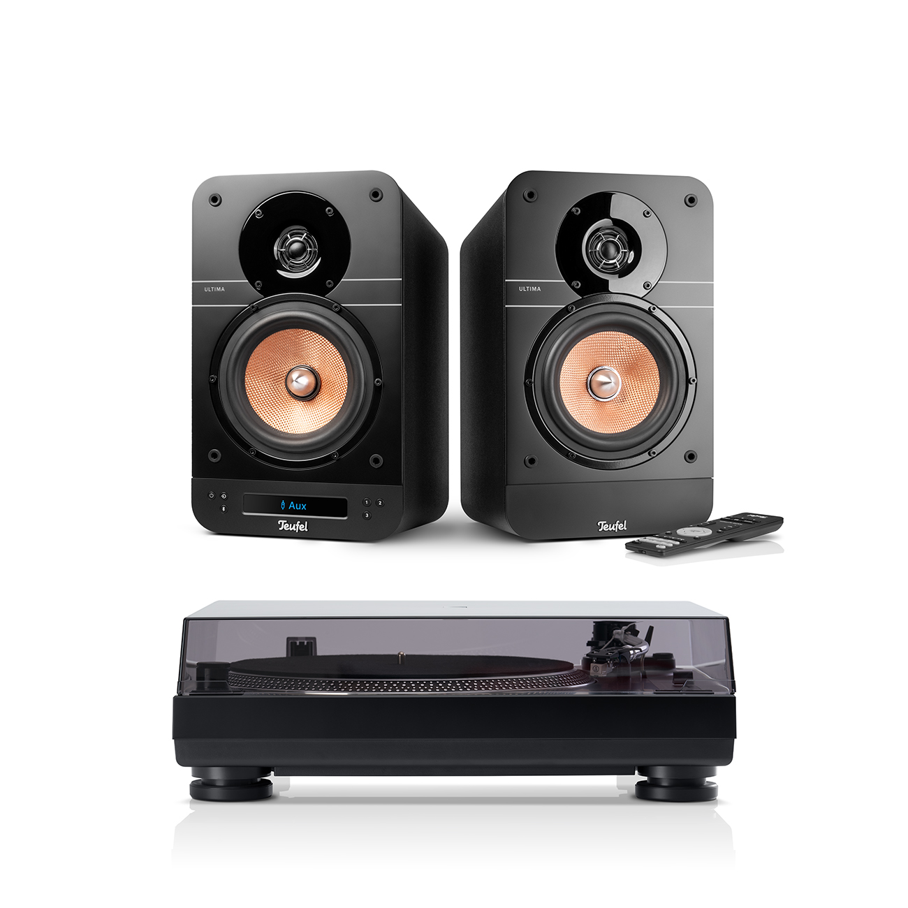 Teufel ULTIMA 25 ACTIVE + DUAL DT 250 USB Night black