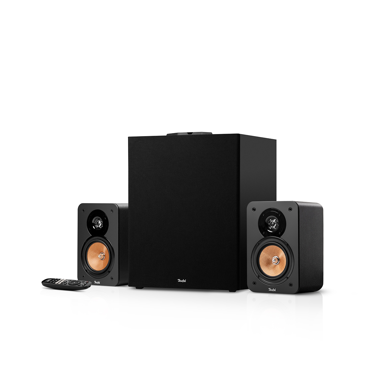 Teufel ULTIMA 20 CONCEPT Power Edition 2.1-Set Zwart