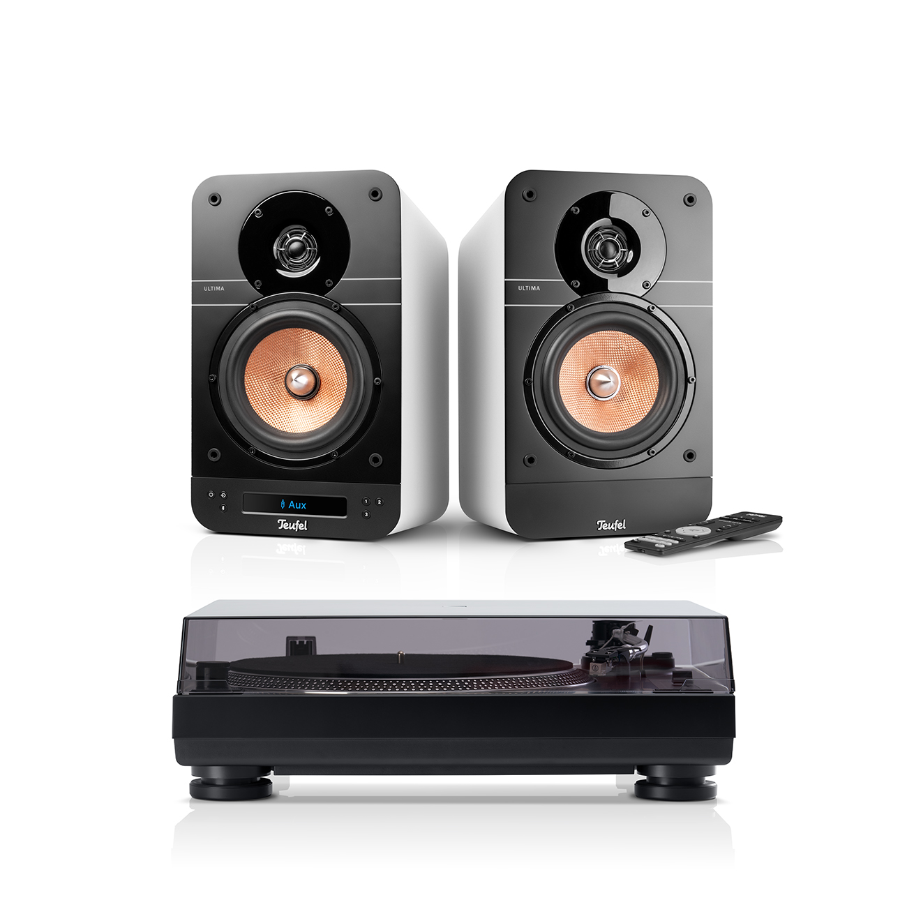 Teufel ULTIMA 25 ACTIVE + DUAL DT 250 USB Pure White