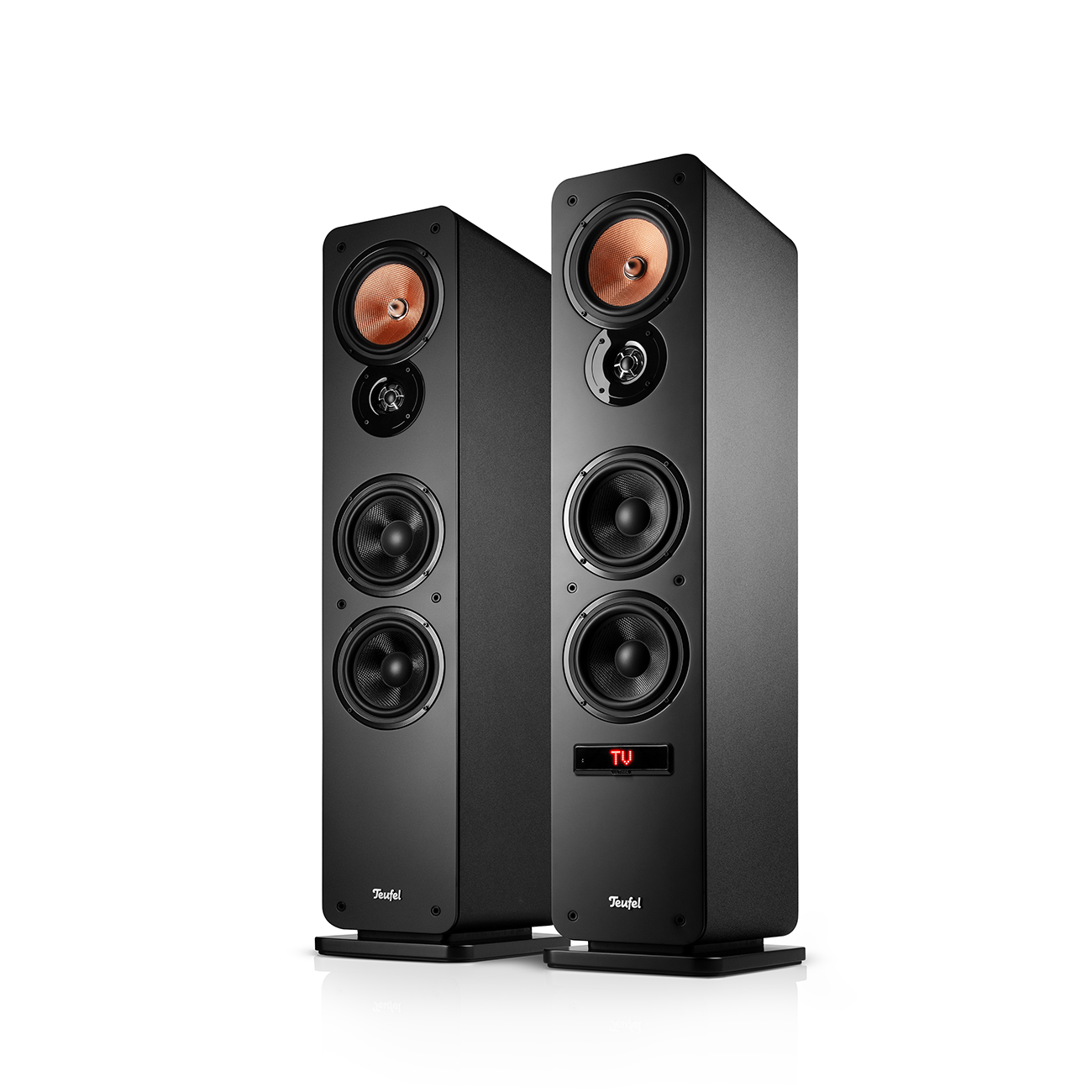 Teufel ULTIMA 40 ACTIVE 3 Set van 2 speakers met krachtige bas 260 watt Versterker Zwart
