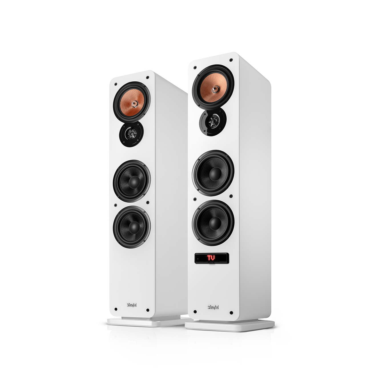 Teufel ULTIMA 40 ACTIVE 3 Set van 2 speakers met krachtige bas 260 watt Versterker Wit