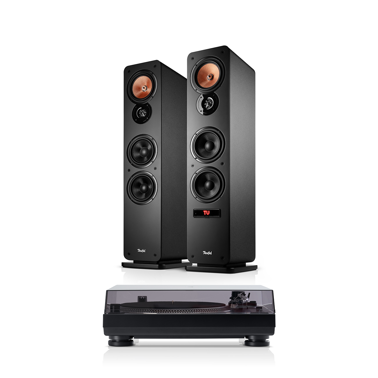 Teufel ULTIMA 40 ACTIVE 3 + DUAL DT 250 Zwart/zwart