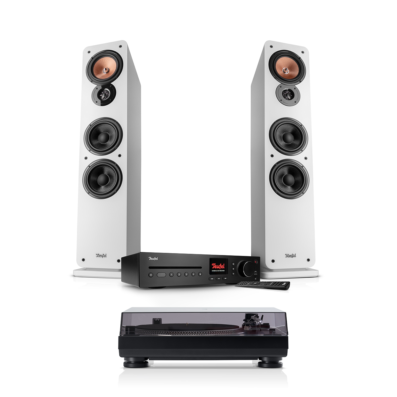 Teufel ULTIMA 40 KOMBO 3 + DUAL DT 250 Wit