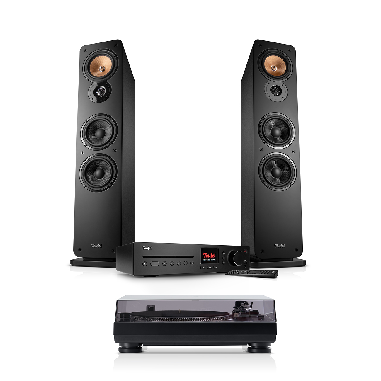 Teufel ULTIMA 40 KOMBO 3 + DUAL DT 250 Zwart