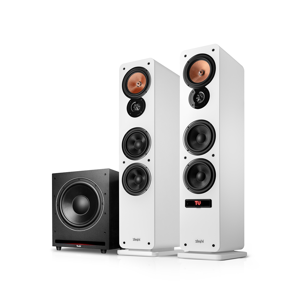 Teufel ULTIMA 40 ACTIVE 3 Club Edition Wit