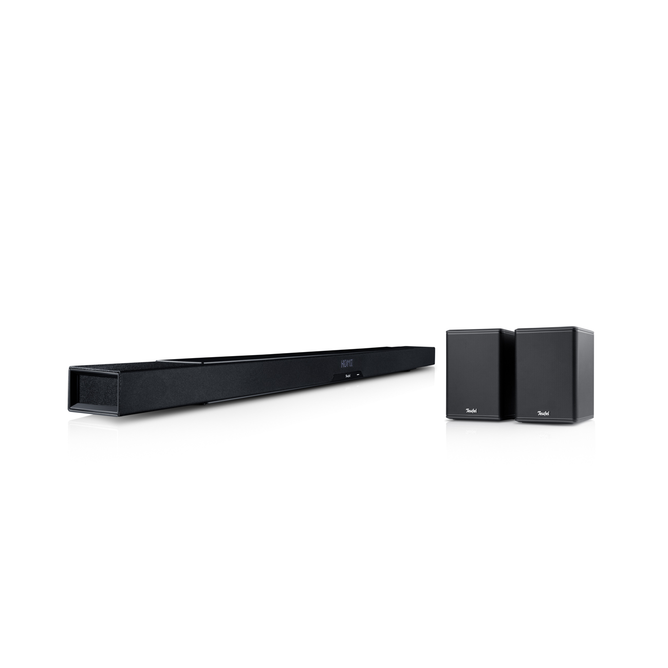 Teufel CINEBAR LUX Surround 5.0-Set Zwart