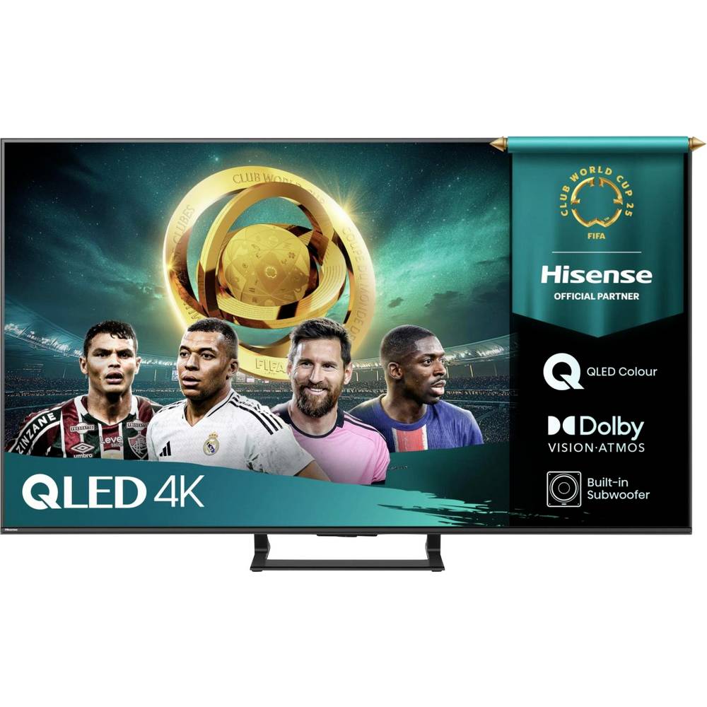 Hisense 50A7Q QLED-TV 126 cm 50 inch Energielabel E (A - G) Zwart