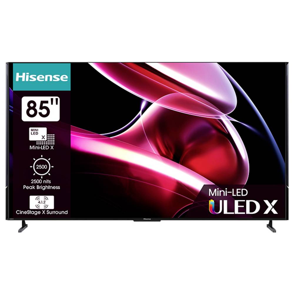 Hisense 85UXKQ LED-TV 215 cm 85 inch Energielabel F (A - G) Antraciet