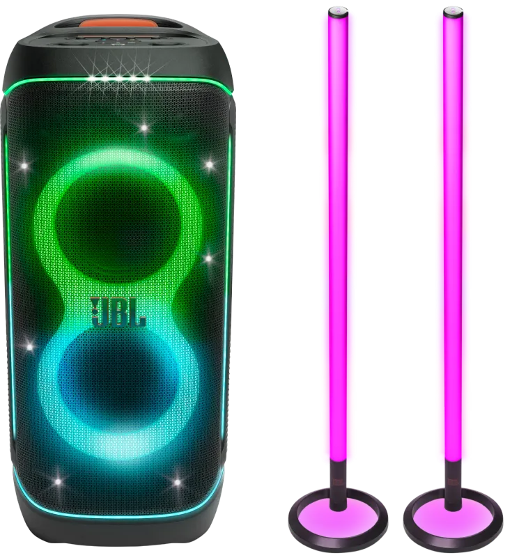 JBL Partybox 720 + 2x  Partylight Stick