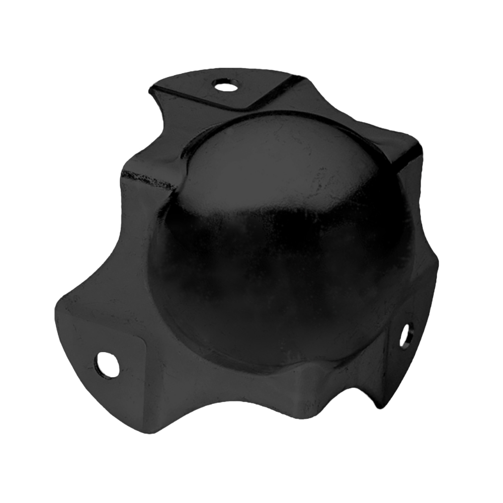 Adam Hall 4124BLK Bolhoek medium zwart