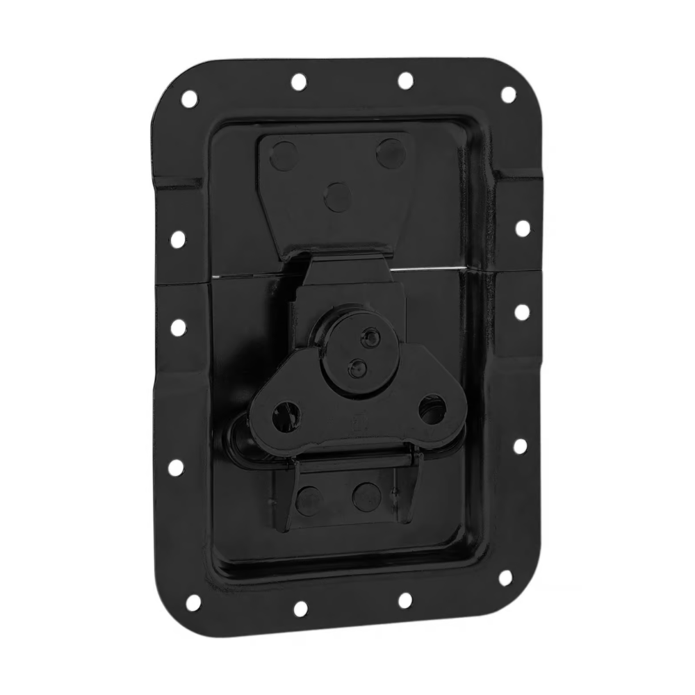 Adam Hall 17251SBLK Groot inbouw vlinderslot met verzet 14mm diep