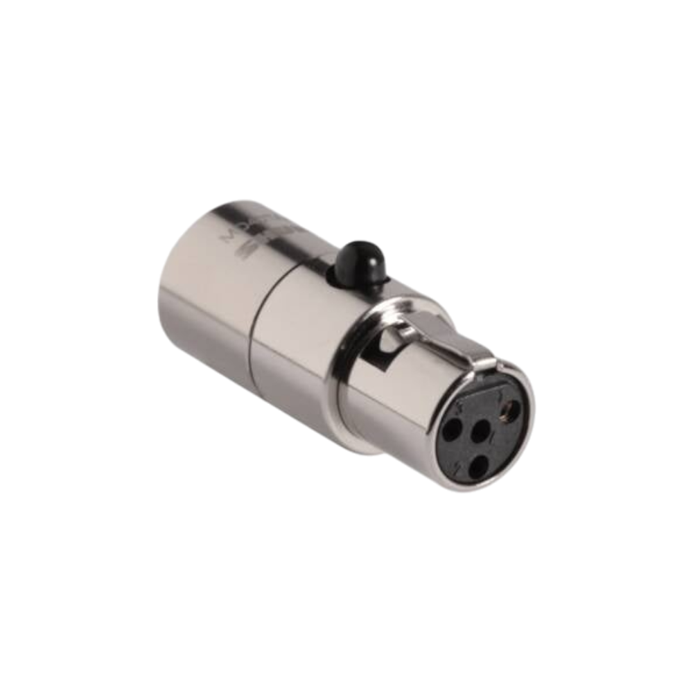 Shure Microdot naar TA4F adapter