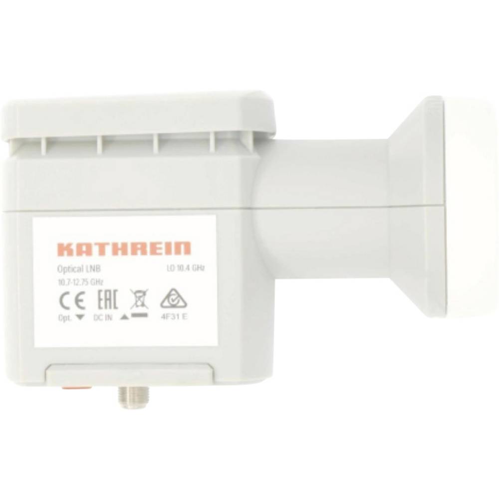 Kathrein KEL 1310/O Optische LNB Feed-opname: 40 mm Wit