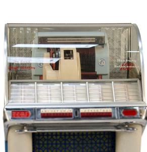 Fiftiesstore Seeburg HF100G/100W Screen Printed Glazen Ruit