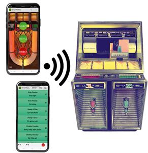 Fiftiesstore SmartWallbox - WIFI Afstandsbediening Voor Uw Jukebox (Alleen Android)