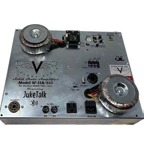 Fiftiesstore Pre-Order: Wurlitzer 1900 W-SSA-532 Solid State Versterker met Bluetooth 240v