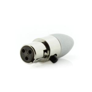 JAG Microphones TA3F Mini-XLR-connector voor AKG beltpacks