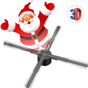 Automobile and motorcycle supplies P62 3D-hologramprojector Reclamedisplay Fan Wandmontage Speler 3D Blote oog 2K HD LED-foto veelkleurig