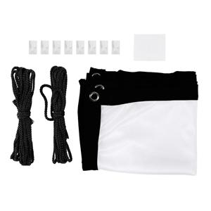 Andoer 16:9 Verduisterend Draagbaar Kreukvrij Zacht Wit Polyester Projectorgordijn Projectiescherm(40in )