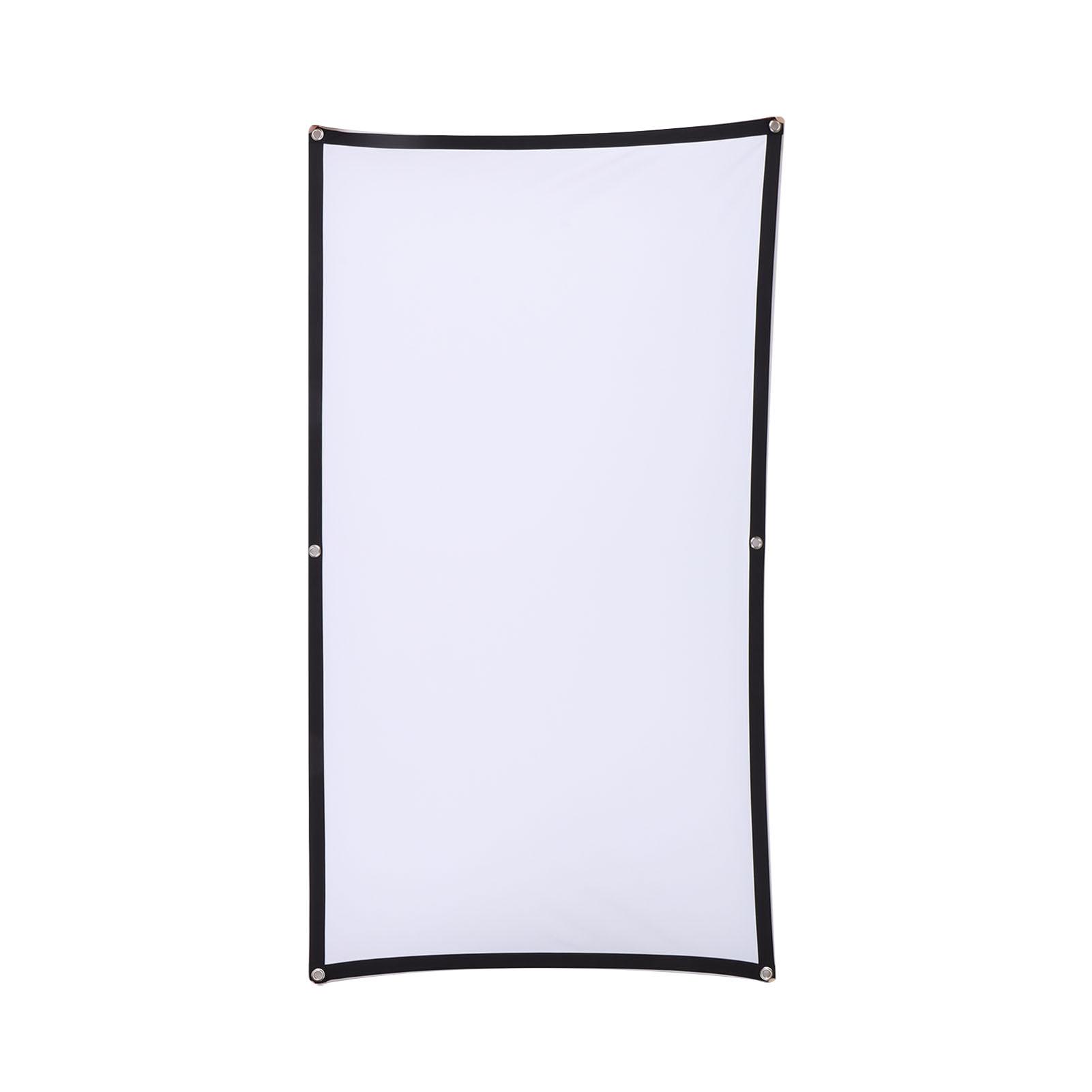 Koogeelife Projectiescherm High Definition 4K Anti-Kreukel Opvouwbaar Draagbaar Filmscherm voor Thuisfeest