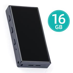 Honor Electronics 16 GB digitale voicerecorder Spraakgestuurd o Opnemen met afspelen MP3-muziekspeler 72 uur zwart