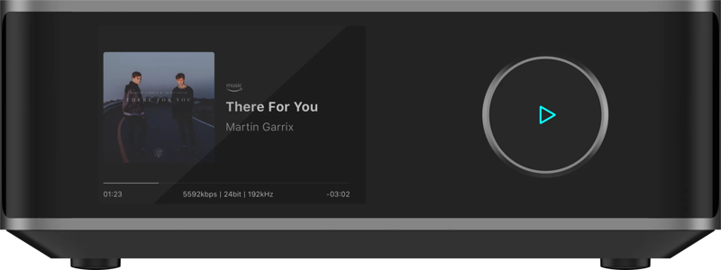 WiiM Amp Ultra Grijs