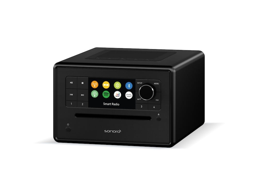 Sonoro Elite 2025 Internet Radio met CD-Speler - Mat Zwart