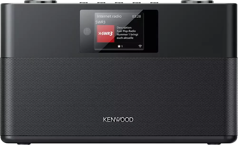 Kenwood CR-ST120S DAB radio Zwart