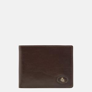 Castelijn&beerens Gaucho Billfold Met Binnenrits 4855 Mocca