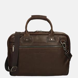 Castelijn&beerens Firenze Business Laptoptas 15.6'' Mocca 9472