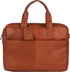 Burkely Laptoptas  Jesse Vintage Shoulderbag Cognac 13 inch