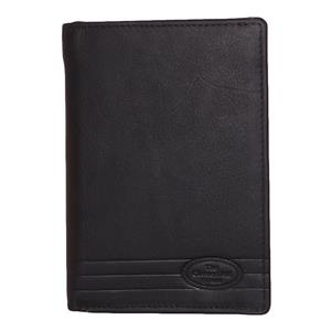 Leren Billfold High Portemonnee Zwart