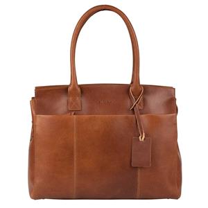 Burkely Vintage Doris Laptop Schoudertas Cognac 700022