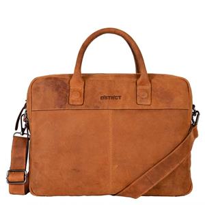 DSTRCT Wall Street Business Laptoptas 15.6'' Cognac