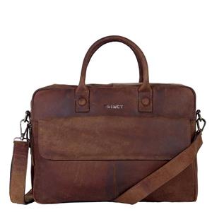 DSTRCT Wall Street Business Laptoptas 17'' Brown 76420