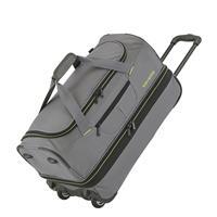 travelite Reisetasche Basics 55 cm grau/grün