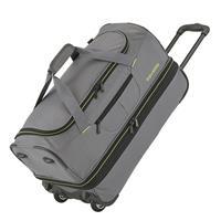 Travelite Basics Wheeled Duffle 70cm Expandable Grey/Green